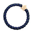By Eloise London Gold Star Woven - Navy Shimmer