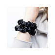 MURU úzká scrunchie gumička - černá
