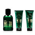Dsquared2 Green Wood EDT 100 ml + ASB 100 ml + SG 100 ml M - Starý obal