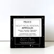 Praxis Laboratorios Night Facial Renewal Ampoules 6 x 2 ml
