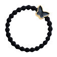 By Eloise London Enamel Gold Butterfly - černá