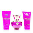 Versace Pour Femme Dylan Purple EDP 50 ml + SG 50 ml + BL 50 ml W - Pink Ornaments on Gold