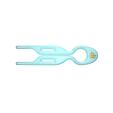 Fiona Franchimon Nº 1 Hairpin (Tantalizing Blue) 3 ks