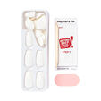 KISS imPRESS color Press-On Manicure M 30 ks - 501 Frosting